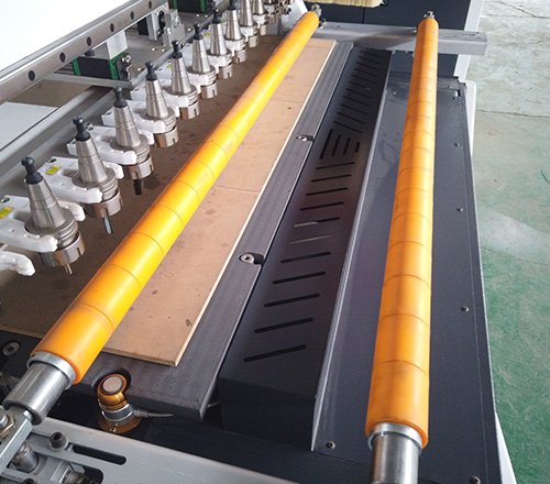 Pneumatic press rollers