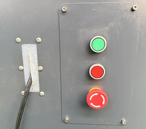 Start button emergency stop switch