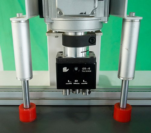 Hinged drilling unit