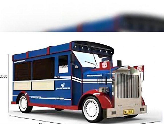 Camión de comida Peterbilt