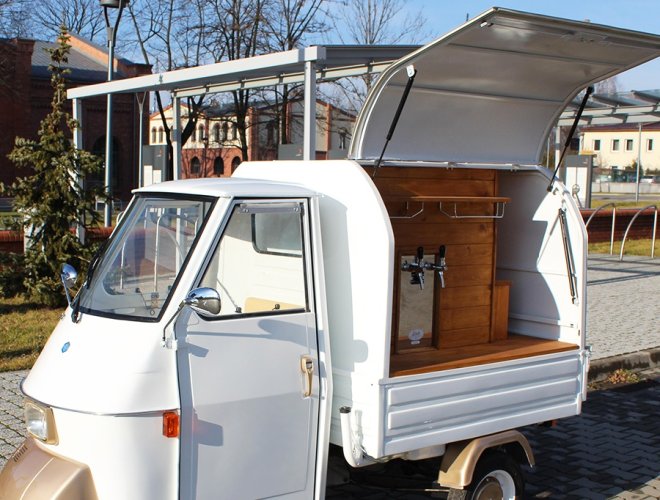 Carrito de comida Piaggio 50 plus