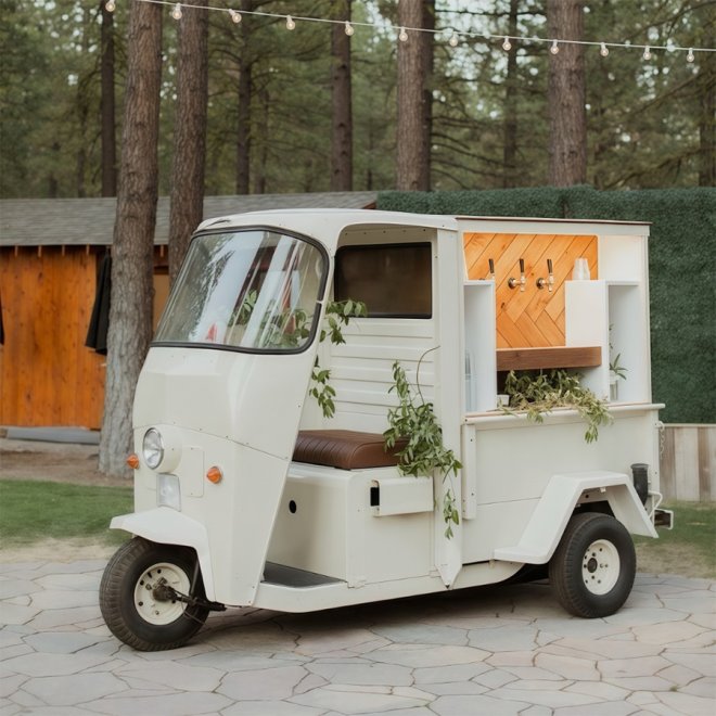 Carrito de comida Cushman Truckster