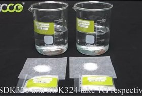 Different Experimental Results for SDK320 and SDK324-SOCO POLYMER