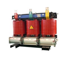 Dry type transformer for safe marine power distribution