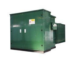 compact electrical padmount substation for distribution systems