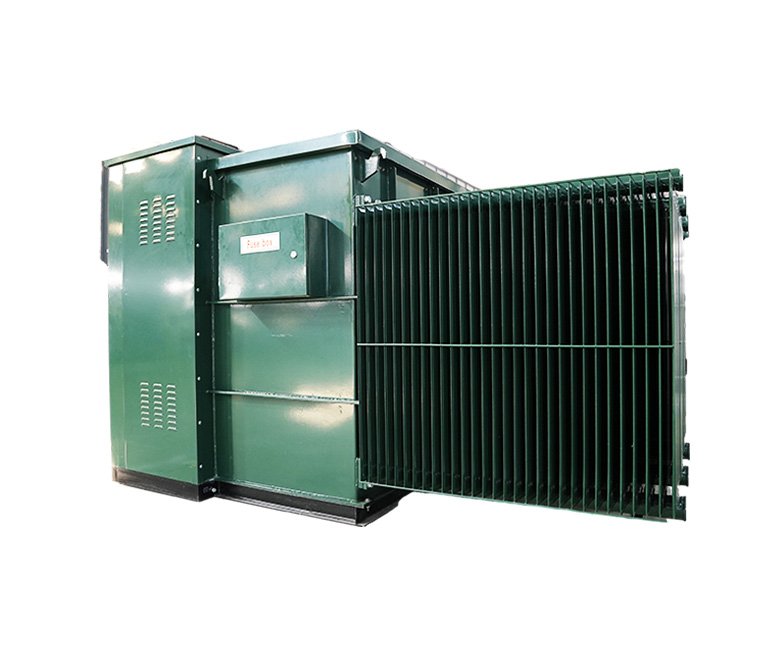 high voltage pad-mounted transformer unit