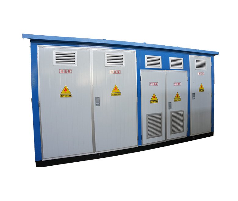 compact prefabricated transformer substation