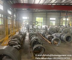 Grain oriented electrical steel coil for power transformer