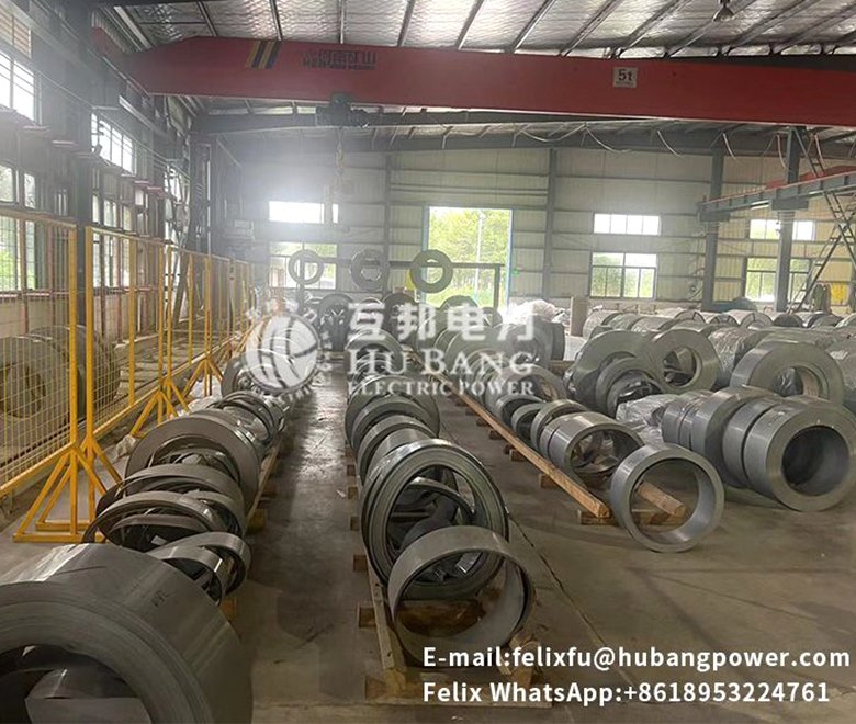 Grain oriented electrical steel coil for power transformer