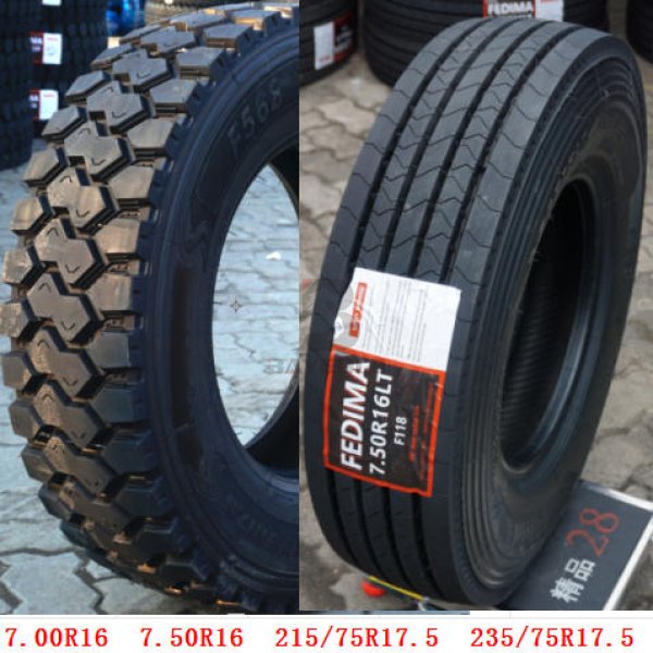 7.00R16 7.50R16 FEDIMA Light Truck Tire