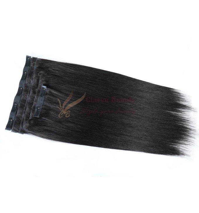 _0000_PU Clip In Hair Extension