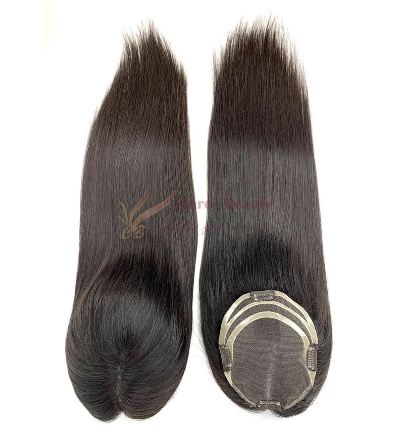 Hair Topper-Swiss Base