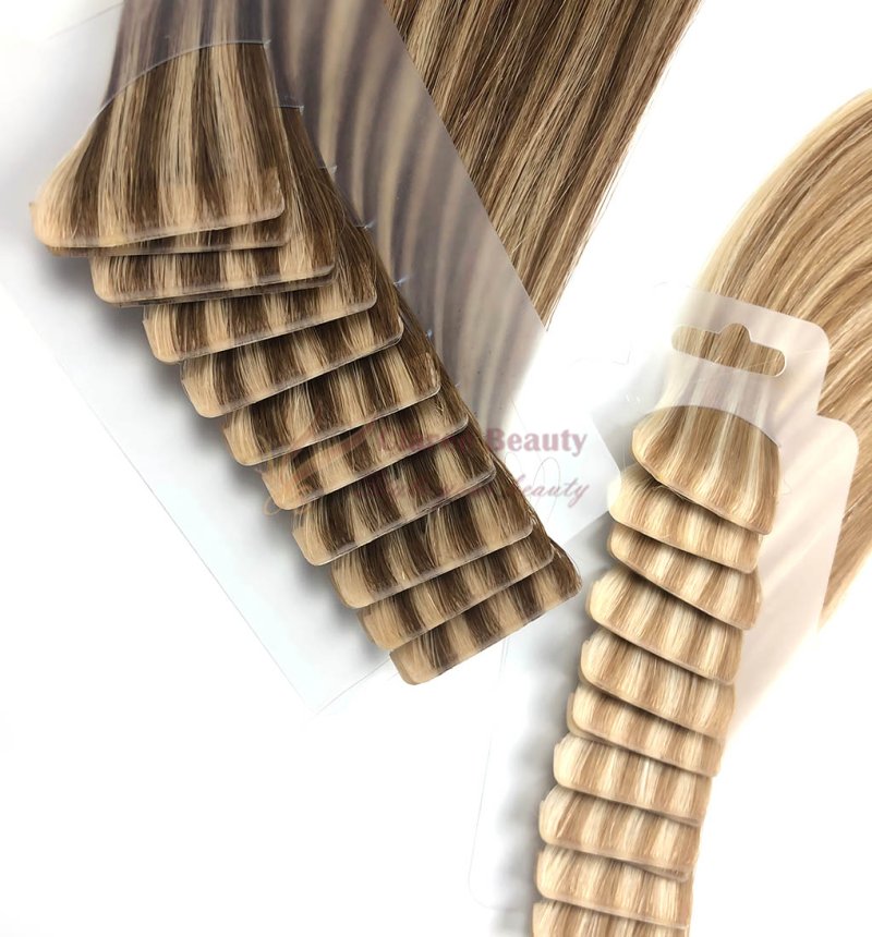 Invisible Tape In Hair Extensions #P Color