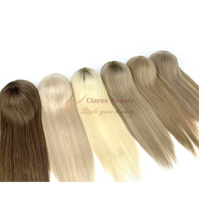 Hair Topper-Swiss Base #1001