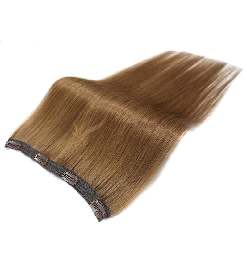 Lace Clip In Hair Extensions Dark Color