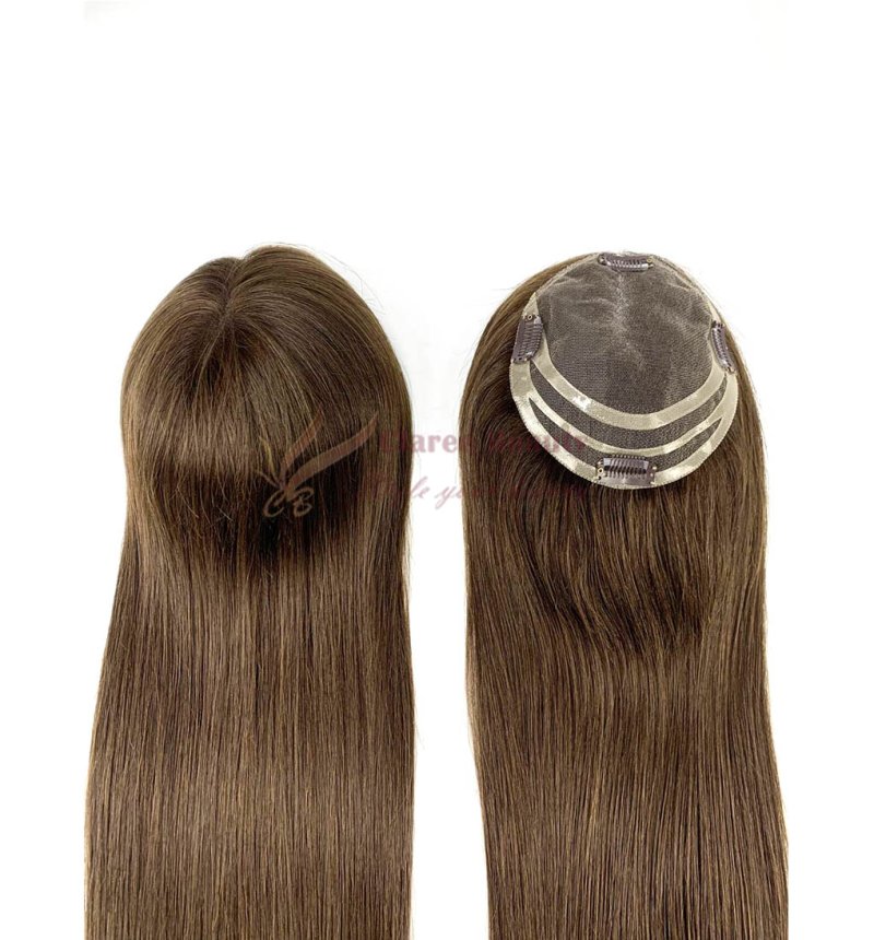 Hair Topper-Swiss Base