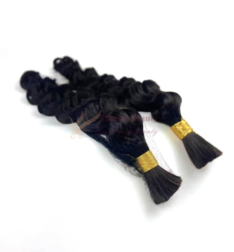 Virgin Cuticle Bulk Hair Curly