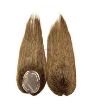 human hair mono topper,
