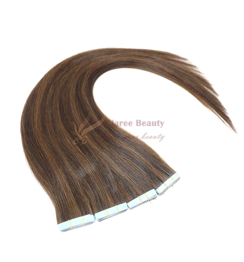 Normal Tape In Hair Extensions #P Color