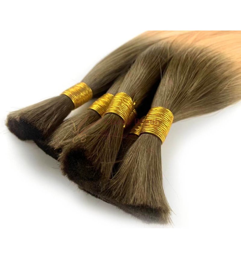Virgin Cuticle Bulk Hair Dark Color