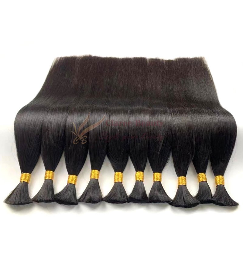 Virgin Cuticle Bulk Hair Dark Color