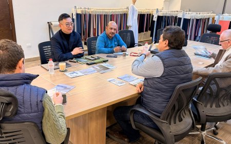 GENWISE Visits Egypt Clients to Strengthen Yarn Cooperation