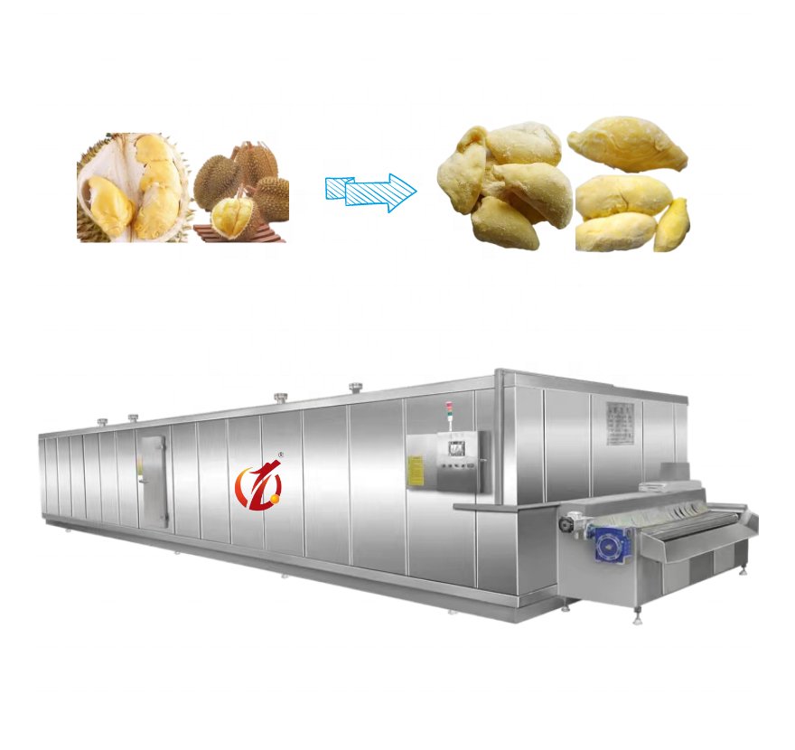 IQF - Individual Quick Freezing - Tunnel Freezer