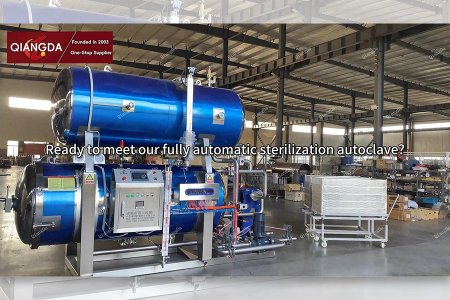 Qiangda Machinery Factory takes you to see our fully automatic sterilizer.