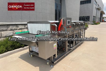 Qiangda Machinery fully automatic multi-layer drying line.