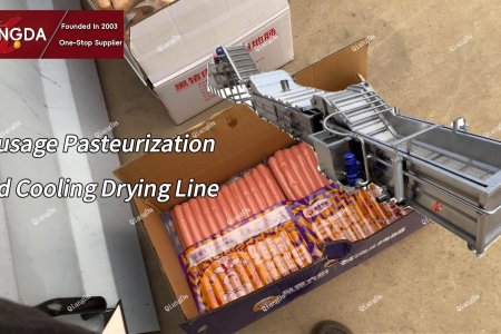 Sausage Pasteurization And Cooling Drying Line