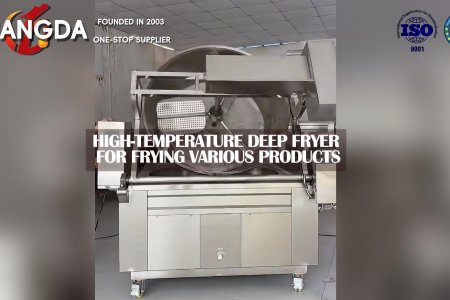 Zhucheng Qiangda Machinery Factory.High-Temperature Deep Fryers for Frying Various Products.