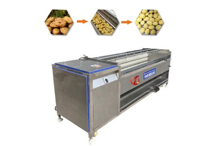 Zhucheng Qiangda Machinery Factory, Washing and Peeling Machine.