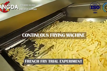 Zhucheng Qiangda Machinery Factory, Continuous Frying Machine for French Fries.