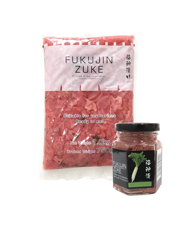 Fukujinzuke (Pickled mixed vegetables)