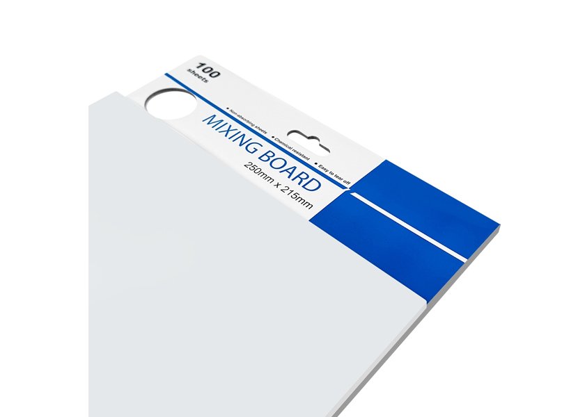 PAPER PAINT CARD DISPOSABLE PAINT PAPER PAD-150