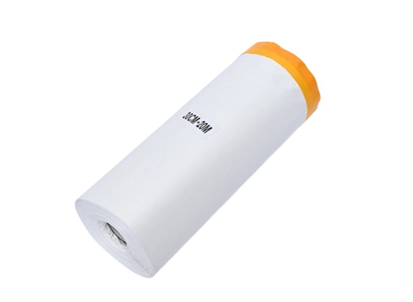 pre-teped masking film-155