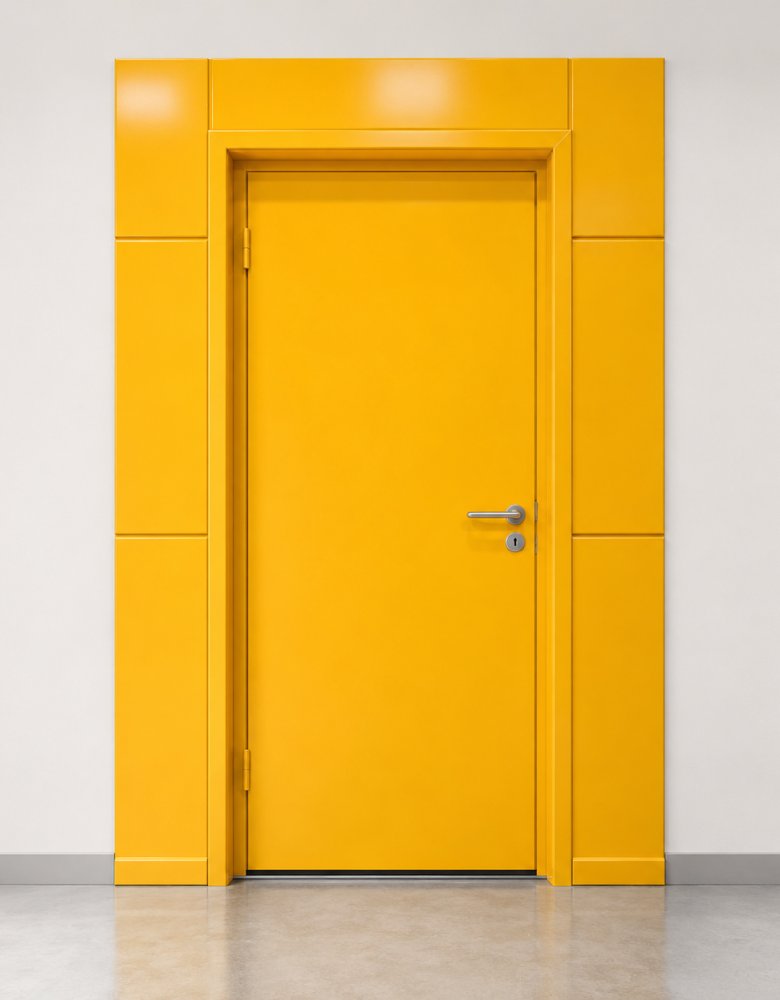 Single Stainless Steel Door