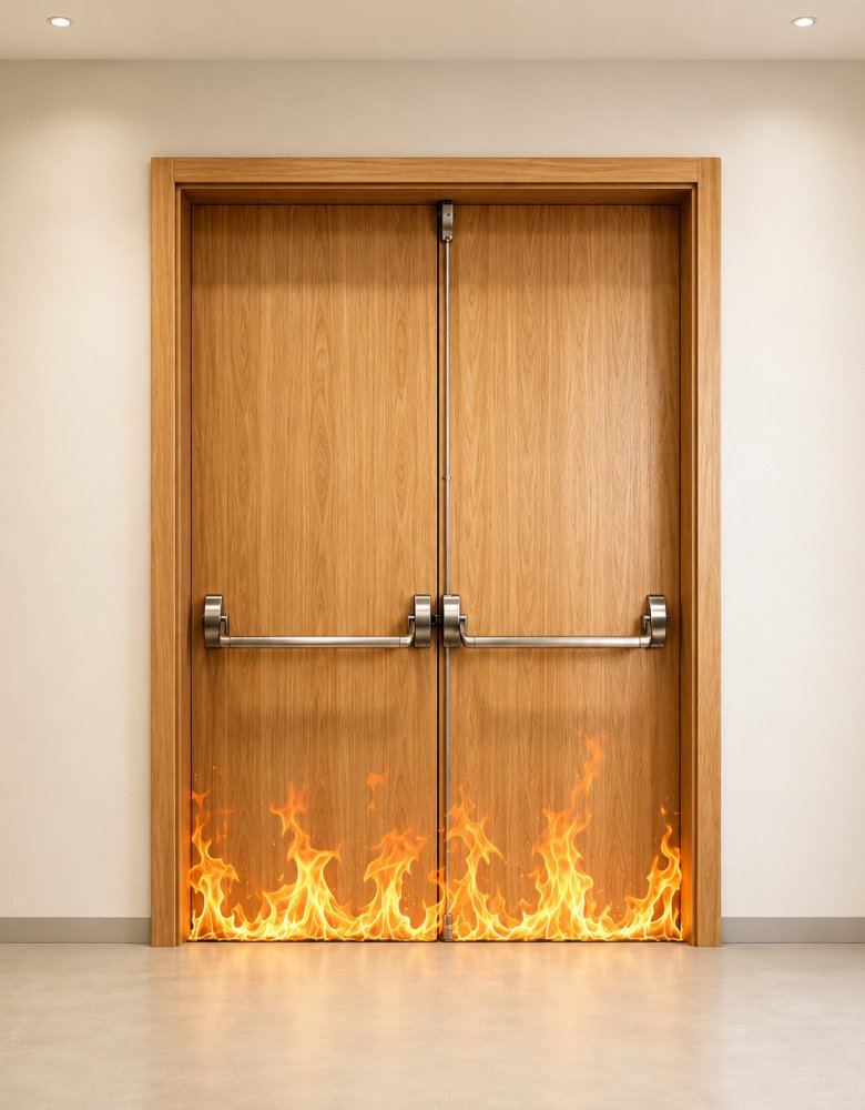 CE-Certified Fire-Rated Door