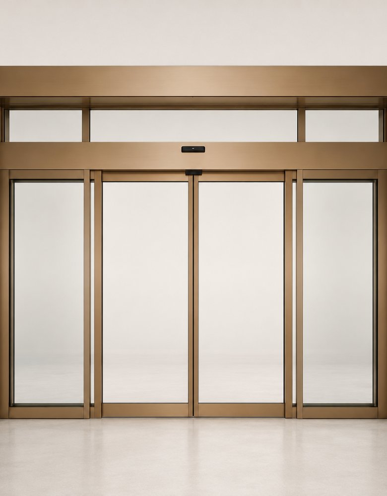Large Glass Automatic Door