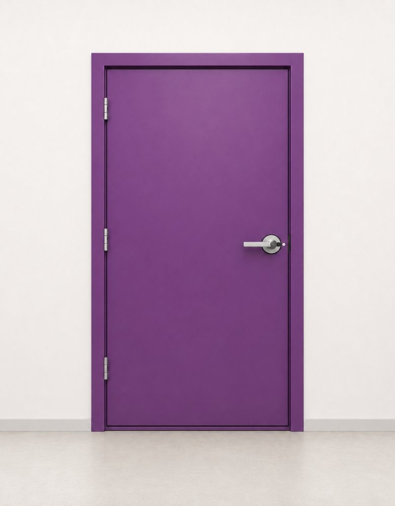 Single Swing Steel Door