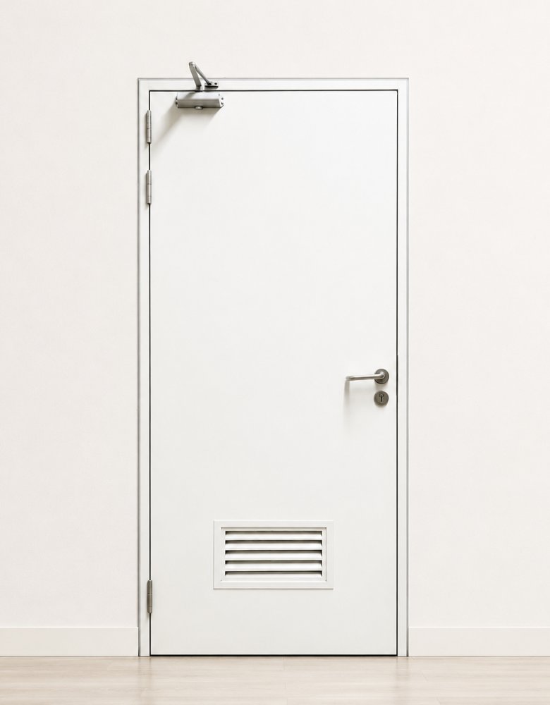 Swing Steel Door with Louvers