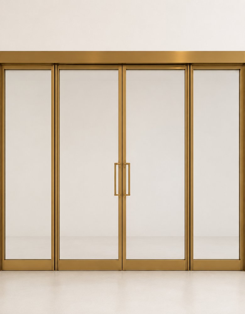 Large Glass Door