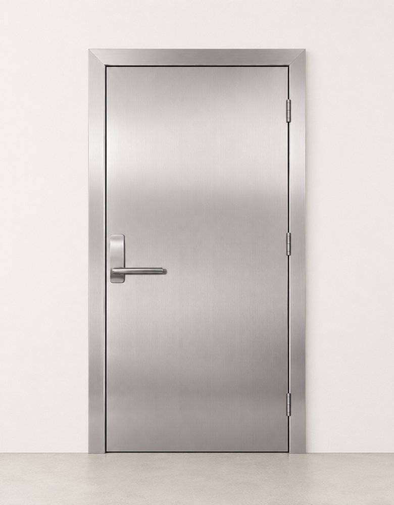 Single Stainless Steel Door