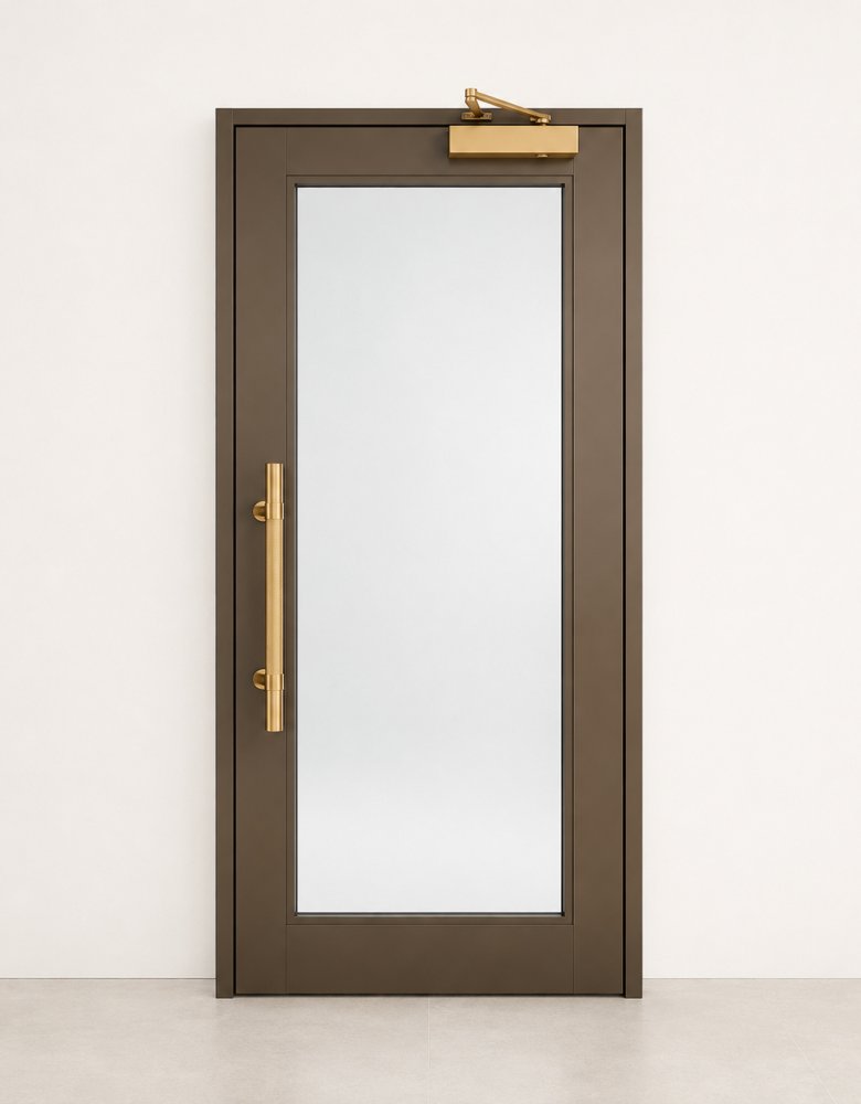 Large Glass Door