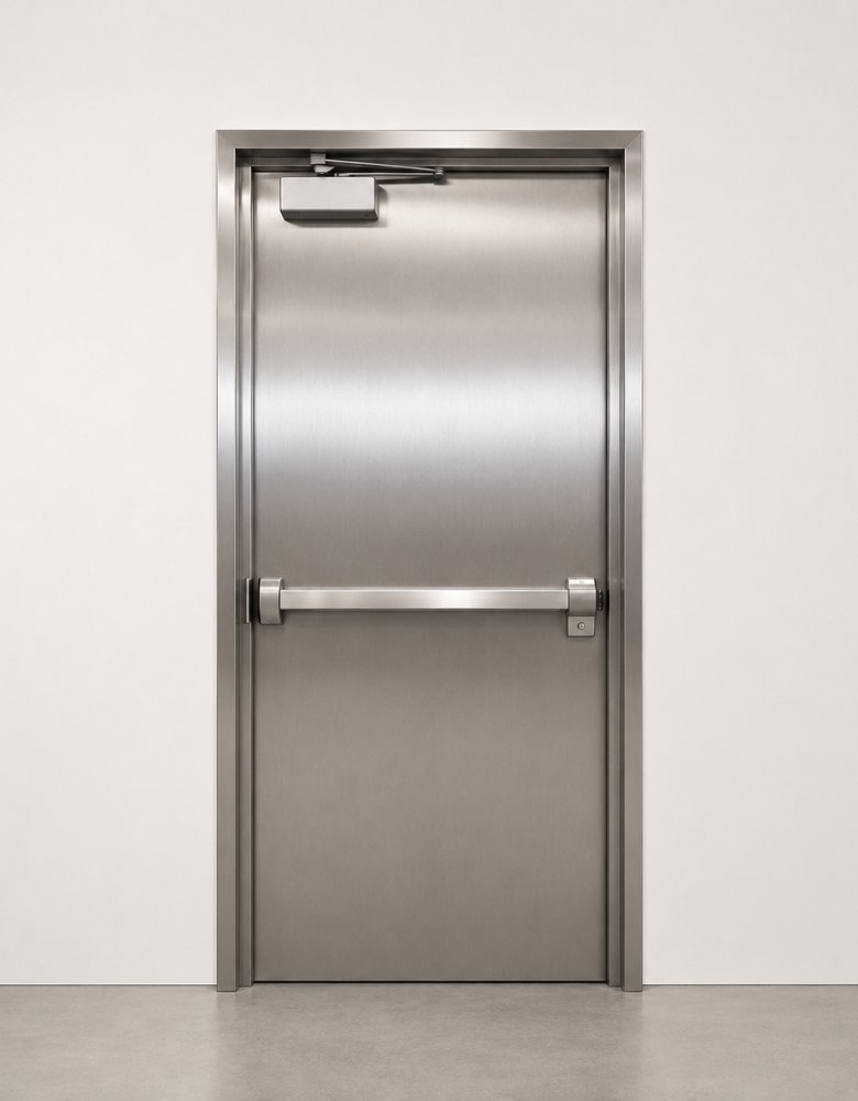 Single Stainless Steel Door