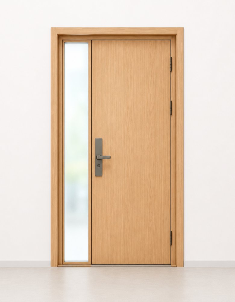 Steel Door with Sidelight