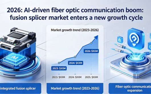 AI-Driven Fiber Optic Boom in 2026: Why Fusion Splicer Demand is Entering a New Growth Cycle