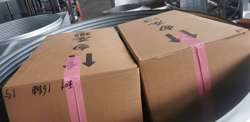 950 conjuntos de ventiladores de exaustão Drop Hammer enviados para o Vietnã.