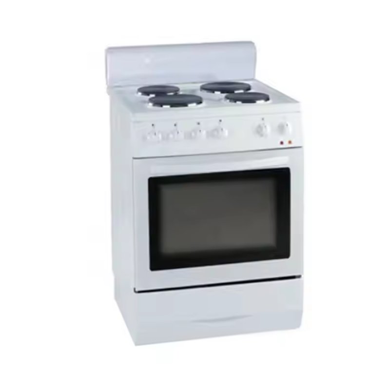 4 Burners Glass Cover Stainless Steel Free Standing Gas Oven