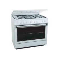 4 Burners Glass Cover Stainless Steel Free Standing Gas Oven